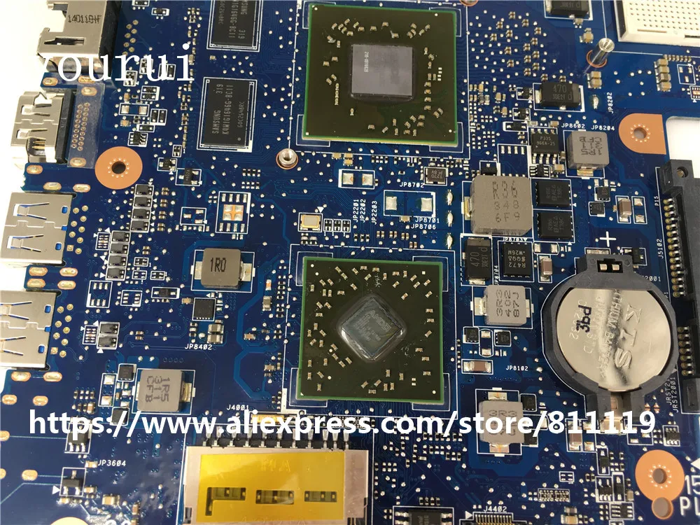 Материнская плата yourui для ноутбука Toshiba Satellite C850 L850 L855 материнская DDR3 бесплатный