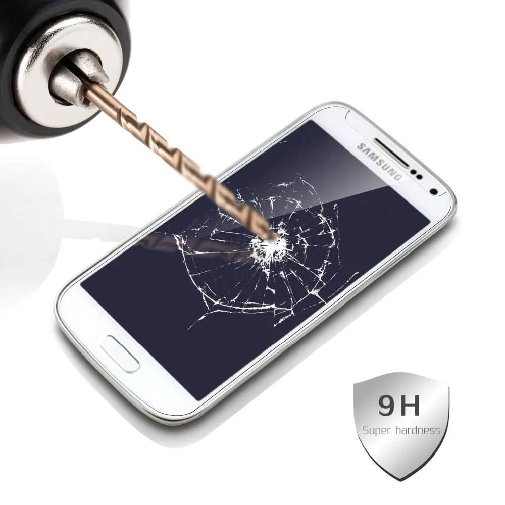 9H закаленное стекло для samsung Galaxy S4 GT-I9500 I9502 I9505 I9506 I9515 DUOS защита экрана полное покрытие чехол GLAS Sklo пленка