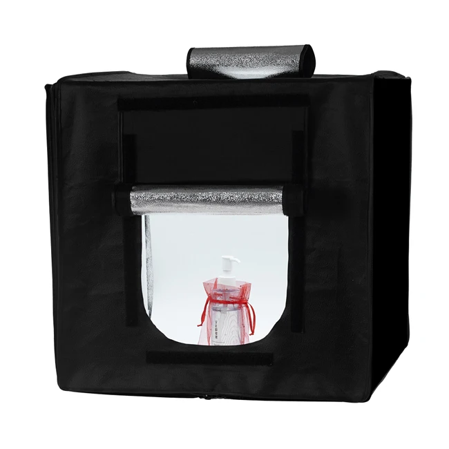 Светодиодный софтбокс для фотостудии световая палатка + 3 шт. фона 40*66 5 см