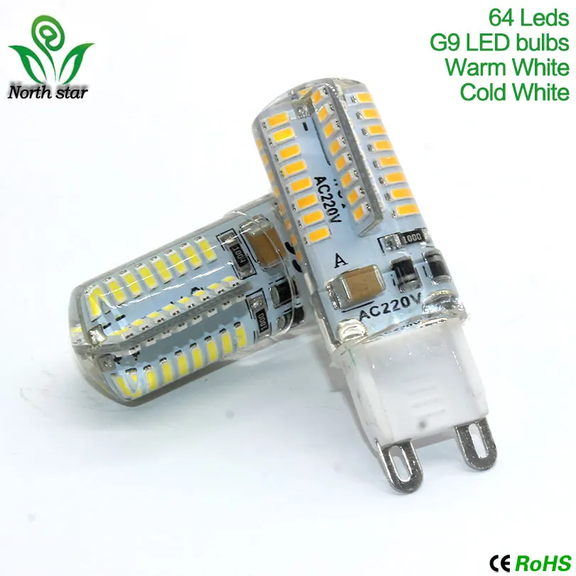 Светодиодный светильник G4 G9 SMD2835 3014 12 в пост. Тока 220 В 3/6/9/12 Вт|g4 lamp|led g4 lampled |