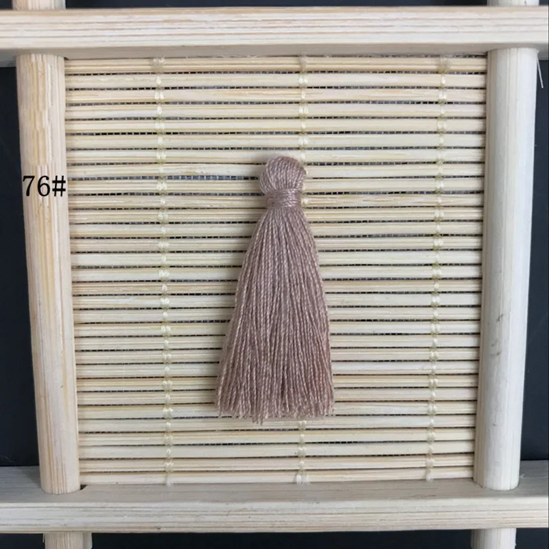 20 шт хлопок 3 см нить кисточка, ручная работа DIY Висячие уши, Висячие уши аксессуары для одежды - Цвет: 29