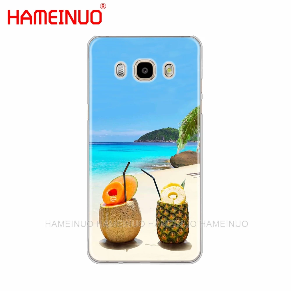 HAMEINUO кокосовый пляж фруктовый сок Летний чехол для телефона Samsung Galaxy J1 J2 J3 J5 J7 MINI ACE