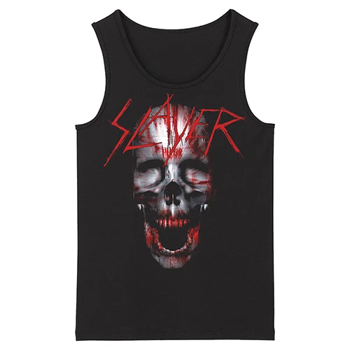 Todhoof Slayer THRASH тяжелый металл HardMetal Deathcore мужской топ топы на бретелях Азиатский размер - Цвет: 2