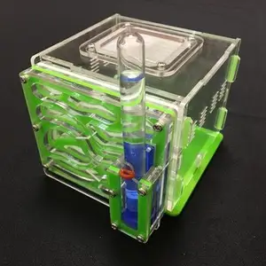 Муравьиная серия, влага с зоной кормления, Муравьиное гнездо, муравьиная ферма, акриловая, муравьиные гнезда насекомых, вилла, улучшенная мания домашних животных