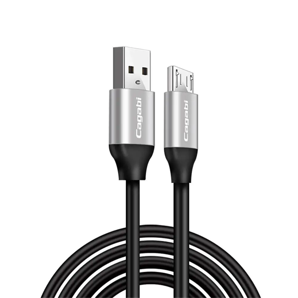 CAGABI отличное качество TPE 480 Мбит/с 5В 2.4A Micro USB кабель для синхронизации данных и
