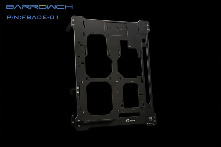 Black Barrowch Серебряный Mobula модульный чехол для компьютера verticle совместимый E-ATX/ATX/M-ATX/ITX мини дизайн алюминиевый материал gpu Блок - Цвет лезвия: Black