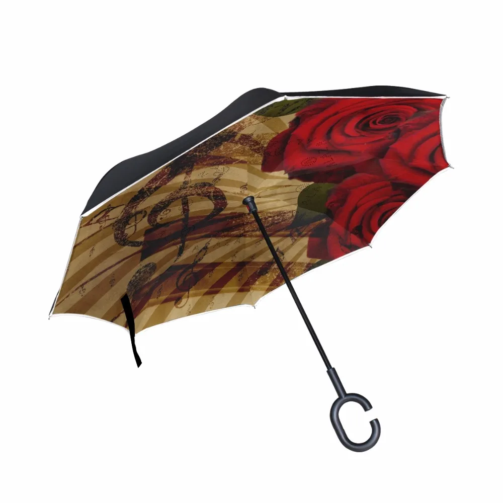 Зонт автомобильный перевернутый двухслойный с защитой от дождя|reverse umbrella|umbrella