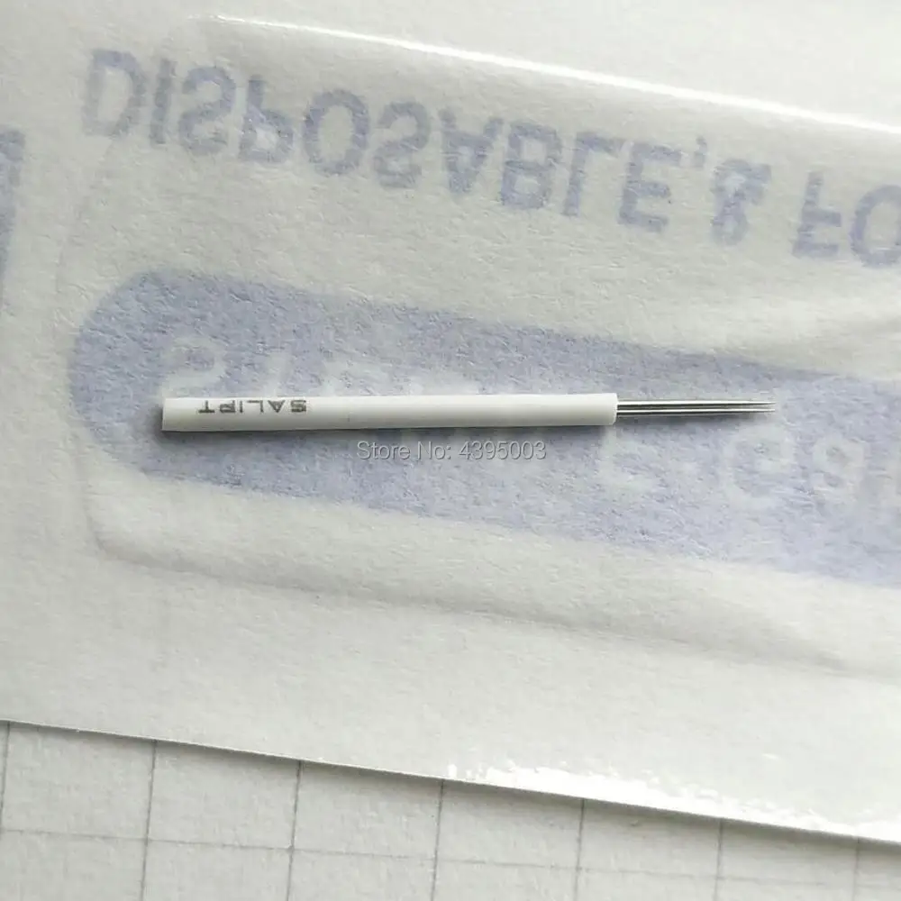 500 шт. микроблейдинг Laminas tebori Circular R3 pin Круглые лезвия для подводки 3RL Иглы татуажа