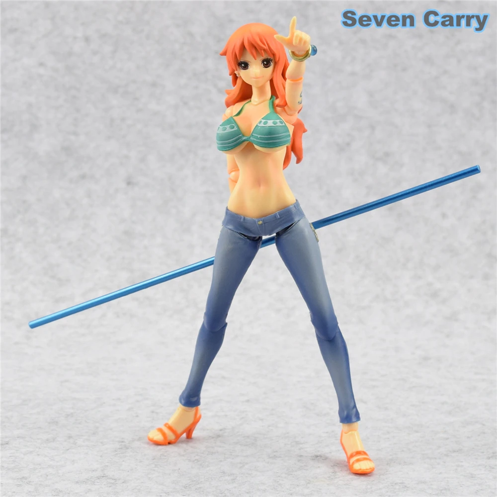 MegaHouse переменная действия героев Одна деталь Nami ПВХ фигурку Коллекционная