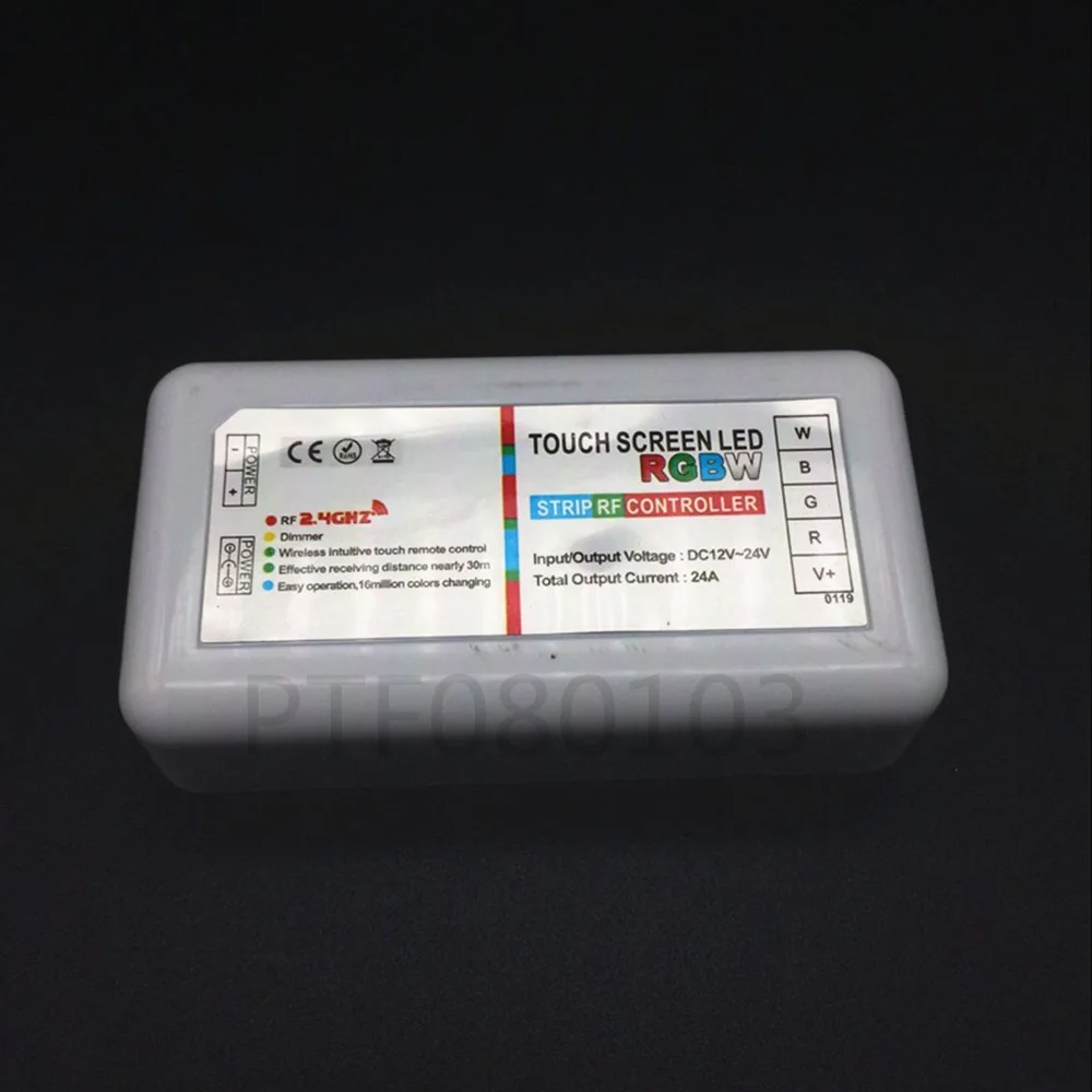Сенсорный экран LED RGB/RGBW контроллер 2 4G беспроводной DC12 24V сенсорный RF пульт