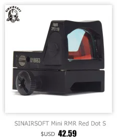 Тактический M4 1X33 коллимативный прицел с красной подсветкой для охоты и охоты