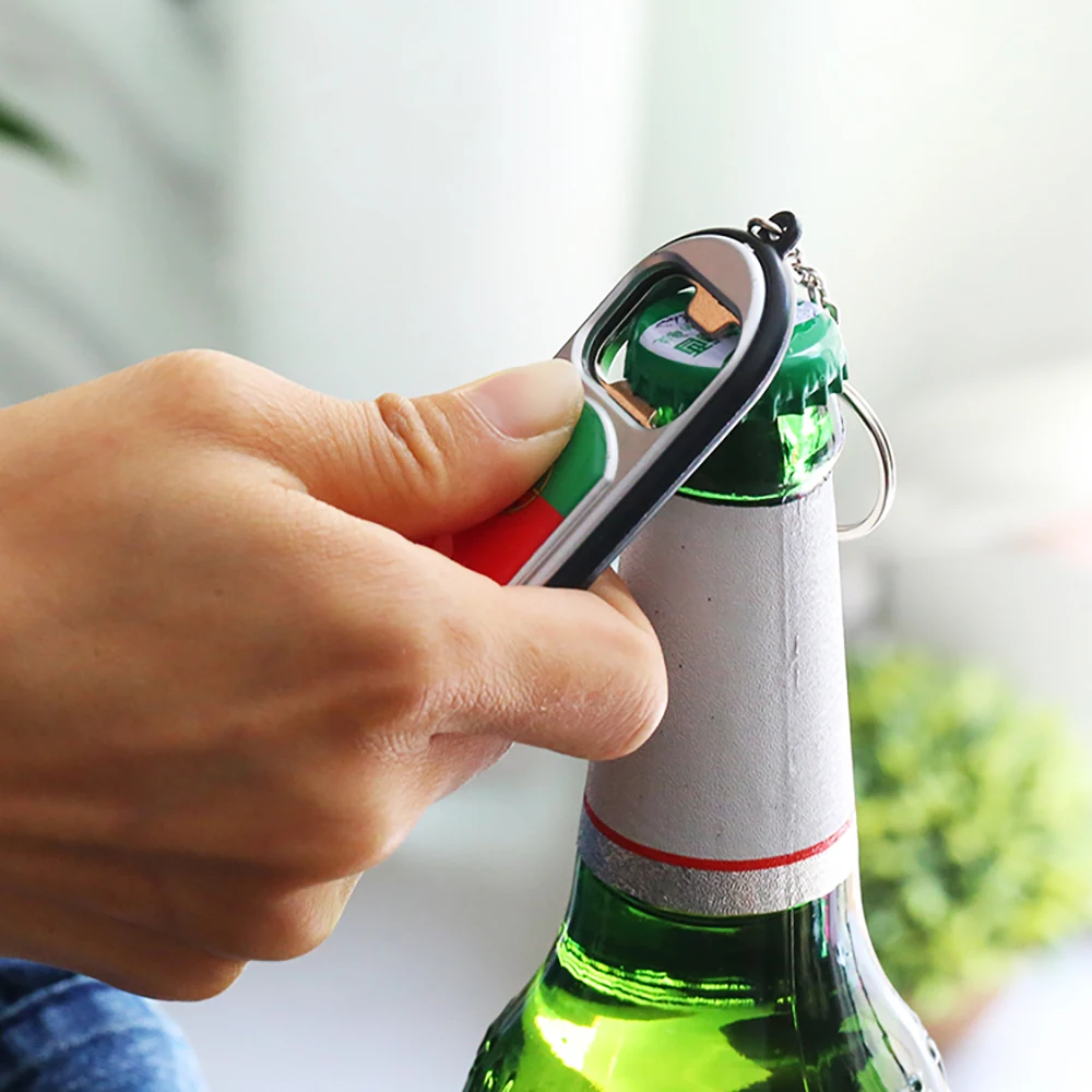 Брелок для ключей флаг открывалка бутылок маленький свет в темноте 3 1
