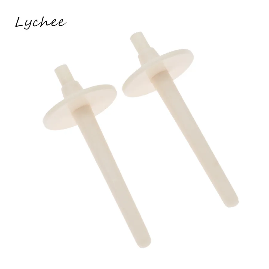 Lychee 2 шт./лот пластиковые шпули белого цвета держатель для швейная машина