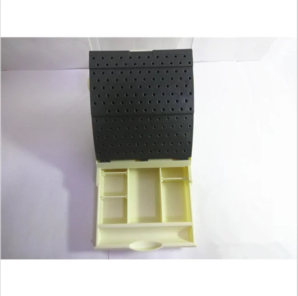 Стоматологический Бур Блок/держатель/станция с выдвижным ящиком Вмещает 142