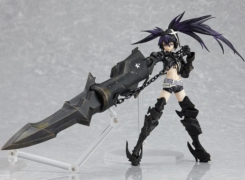 J Ghee Black Rock Shooter работает анимация версия 1/8 Масштаб Окрашенные ПВХ фигурка