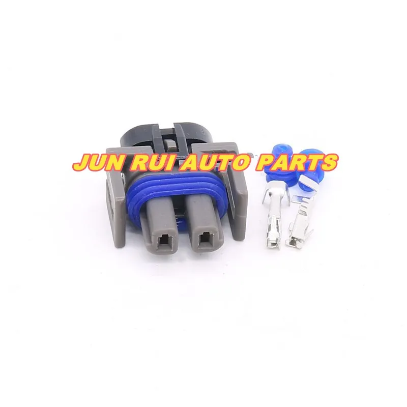 

10pcs/lot Auto 2 Pin Female Auto Harness Connector For Buick Brake Fluid Level Socket Plug Automotive Connector DJ70217A-1.5-21