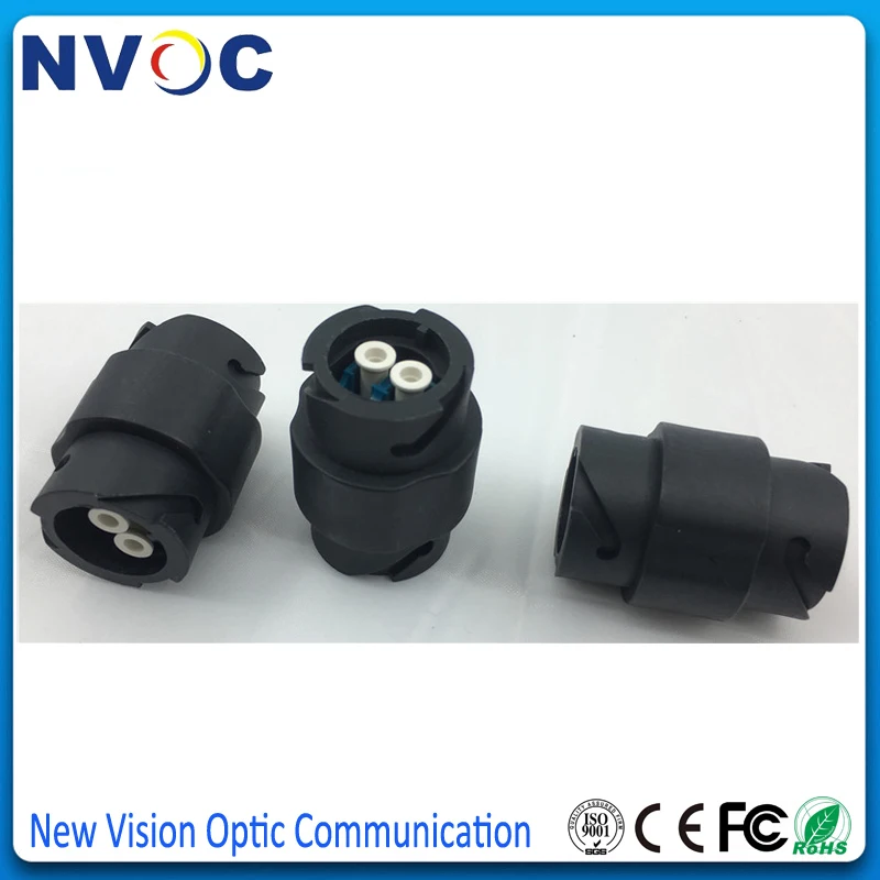 4Pcs/Lot Outdoor IP67 ODVA-LC to LC/UPC Duplex 2C MM(62.5/125) 1M Fiber Optic Patch Cord+4Pcs/Lot ODVA LC UPC DX Adapter | Мобильные