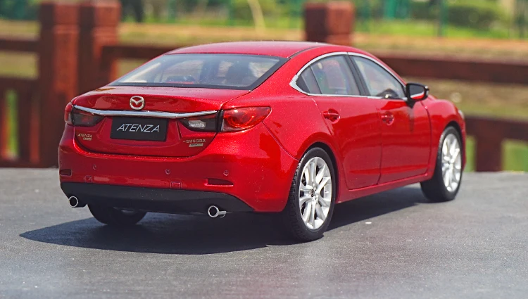 1/18 MAZDA 6 ATENZA литая под давлением металлическая модель автомобиля, игрушки для детей, рождественские подарки, оригинальная Заводская коллекция автомобильных игрушек