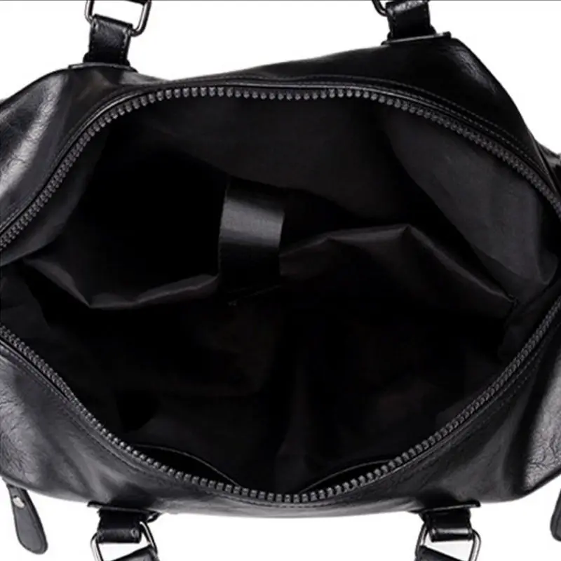 Travel Bags Black Shoulder Handbag Messenger Bag Tote  Large-Capacity Portable Shoulder Bags Men's Fashion Travel Bags Package