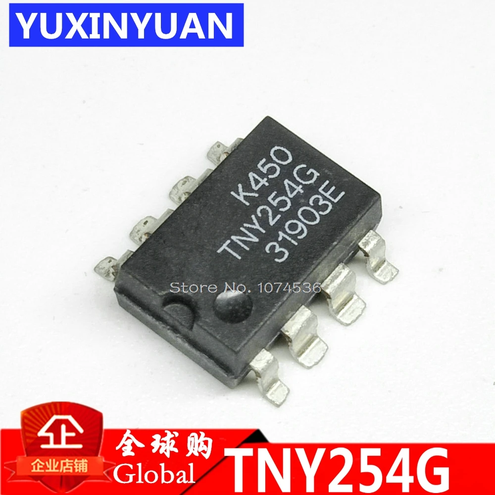 TNY254GN TNY254G TNY254 SOP8 энергосберегающие низкие выключатели Аутентичные интегральные