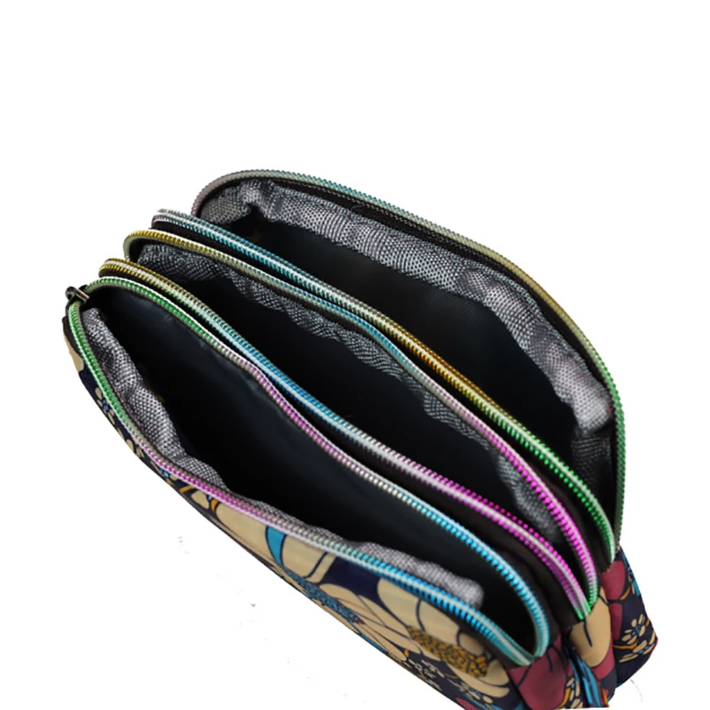 Женский холщовый кошелек на молнии с цветочным принтом|canvas wallet|print walletwallet coin purse |