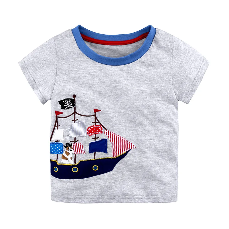 2019 New Cotton Material Kids T Shirts Children Top For Summer 1247 |