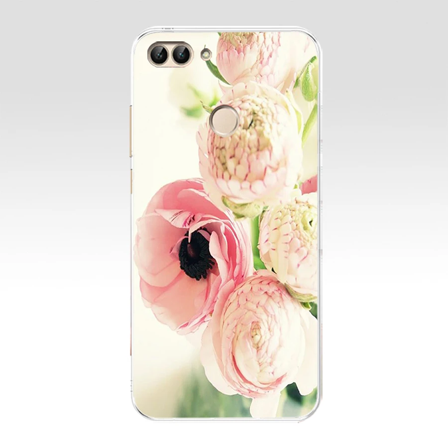 21 B huawei P Smart чехол TPU Мягкий силиконовый прозрачный чехол для телефона huawei P Smart Cover FIG-LX1 Enjoy 7S Чехол - Color: 21