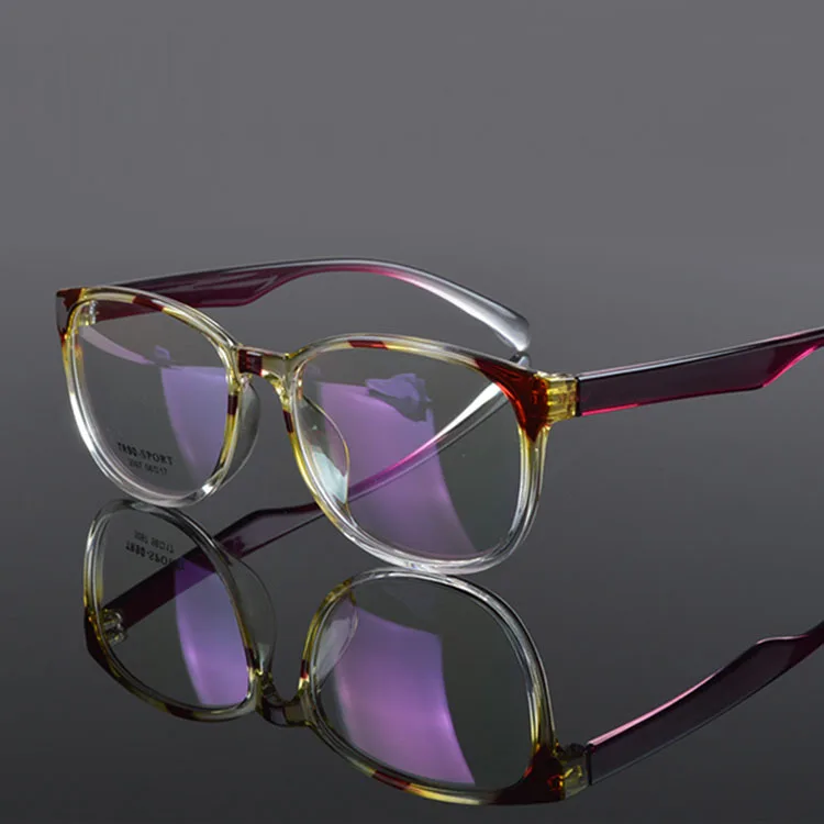 

TR90 Женские оправы для очков, круглые дизайнерские оптические Брендовые очки для близорукости DD0772