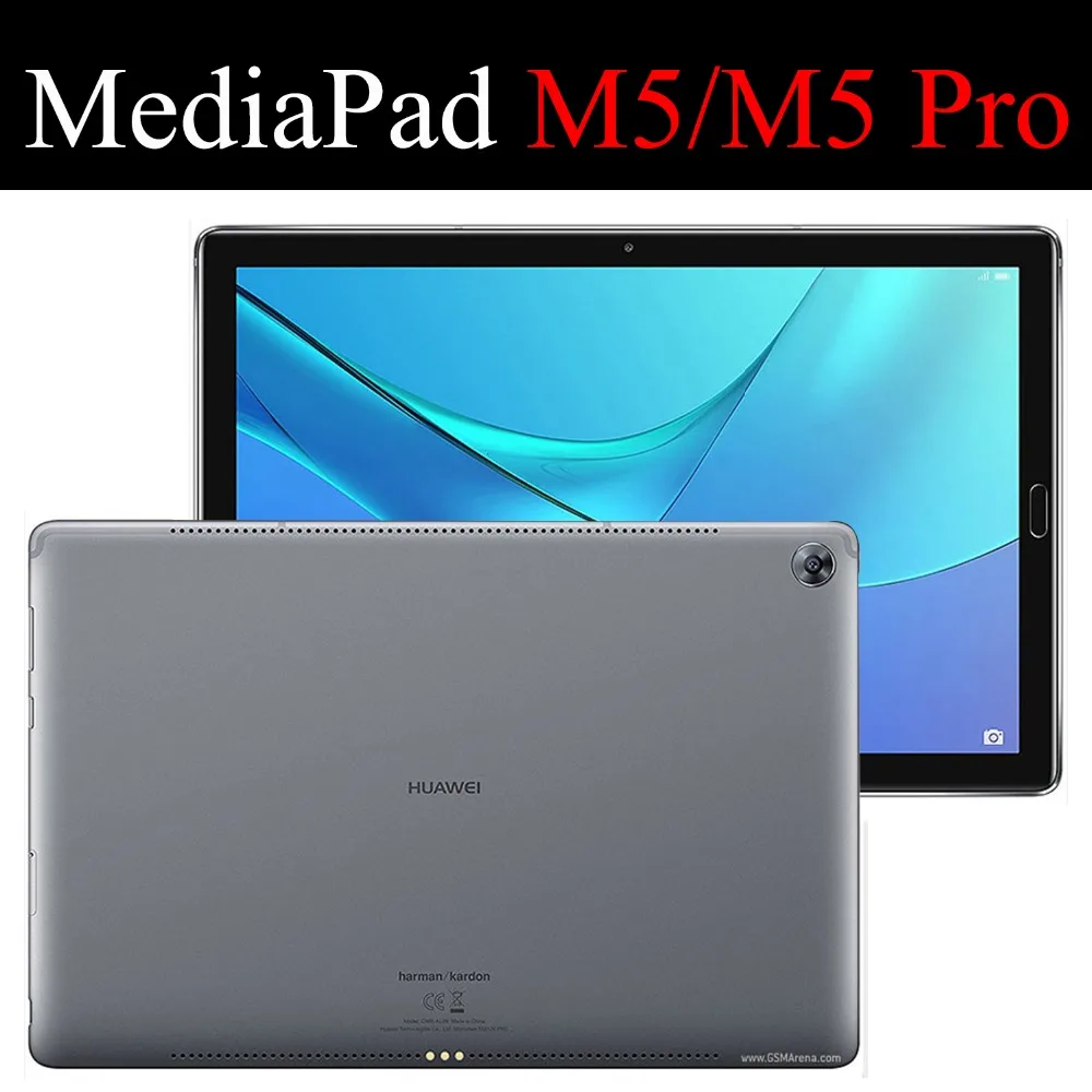 Смарт чехол для планшета Huawei Mediapad M5 10 Pro 8 CMR W19 W09 AL09 защитный с подставкой|Чехлы