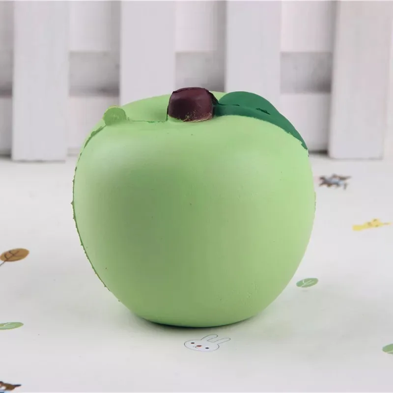 Mskwee, новинка, медленно поднимающееся, 7 см, милое яблоко, мягкое, сжимающее, мягкое, сжимающее, мягкое, мягкое, игрушка, медленно поднимающееся, для детей, взрослых, снимает стресс, тревога, игрушки