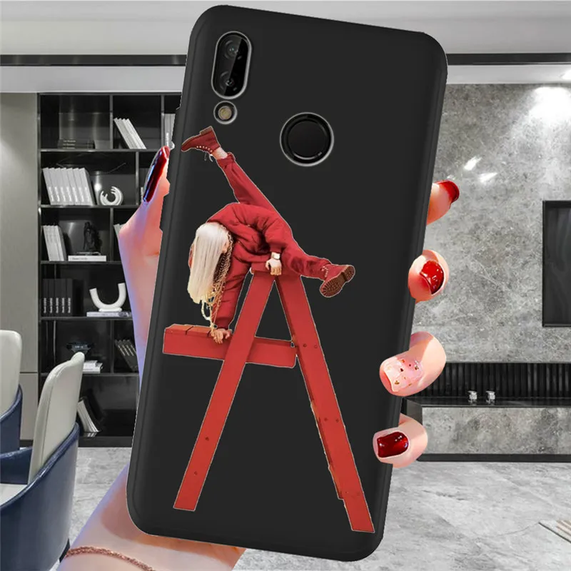 H1810 Billie eilish для Huawei P8 P10 P20 P30 Mate 10 20 Honor 8 8X 8C 9 V20 20i 10 Lite Plus Pro Чехол Coque Etui Funda Capa - Цвет: H1810