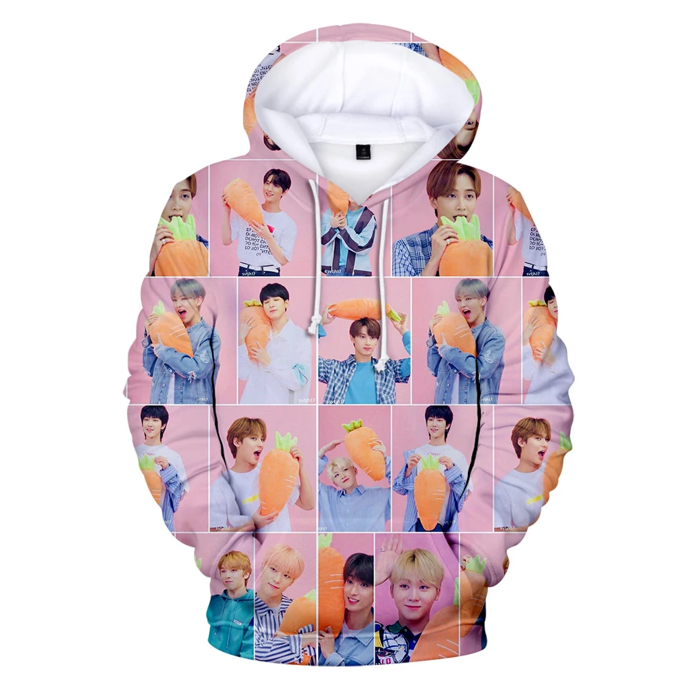 Женская/мужская толстовка с капюшоном Kpop Bang Store модная уличная одежда длинным
