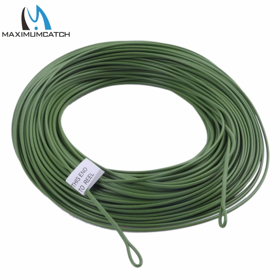 Maximumcatch 10/12 футов Вес вперед плавающая рыболовная леска WT Fly Line со сварной