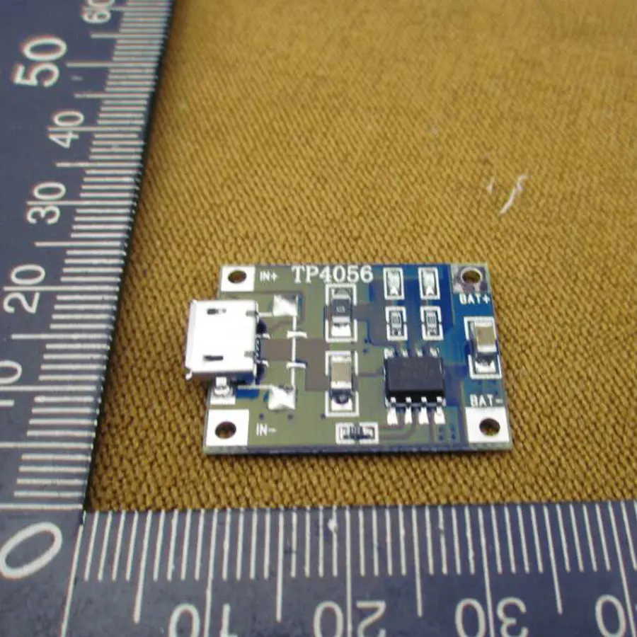 2 шт. литиевых Батарея Зарядное устройство Модуль 1A Micro USB 5 В 18650 TP4056 зарядки защиты
