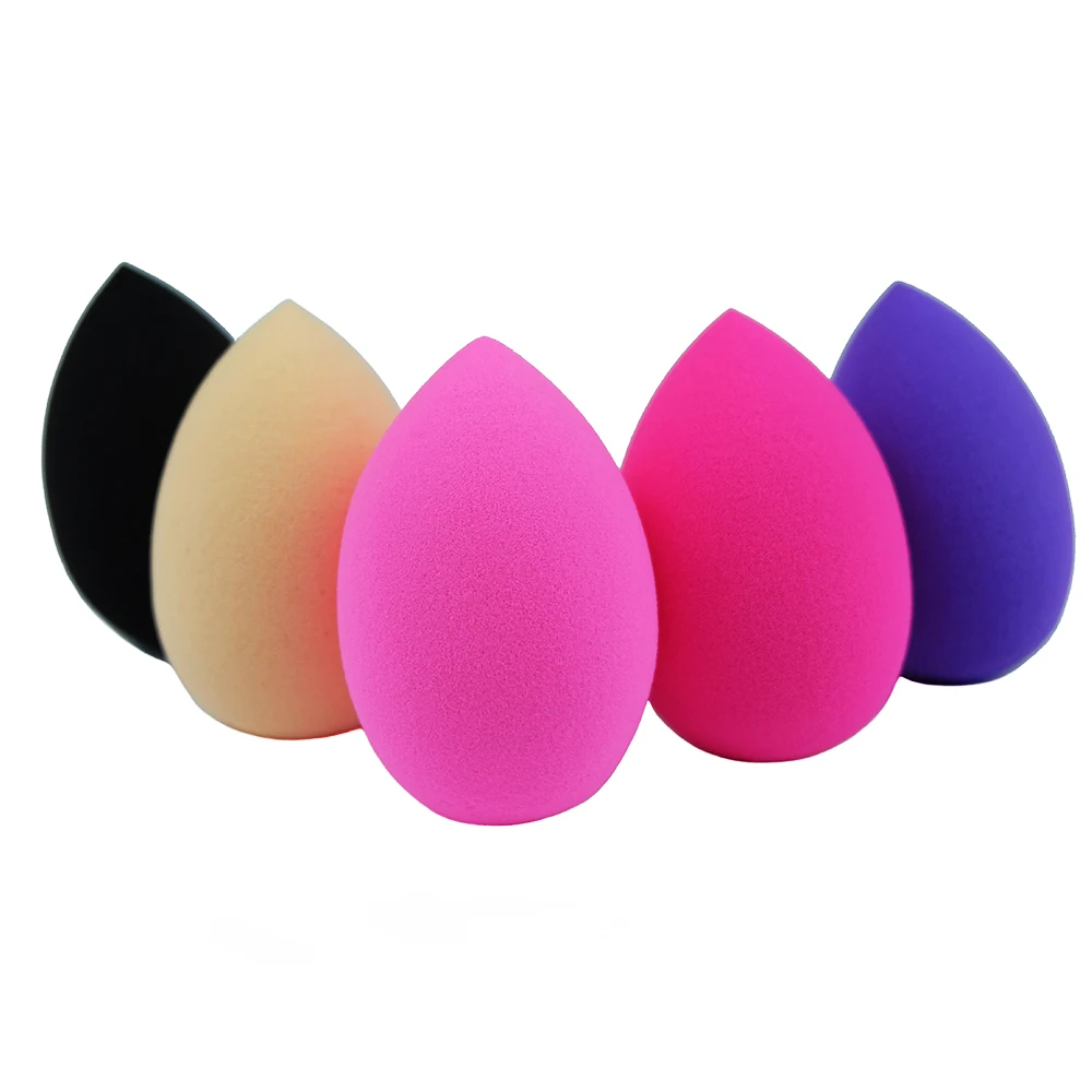 1 шт. не-латексная губка для макияжа блендер пудра основы косметическая гладкая
