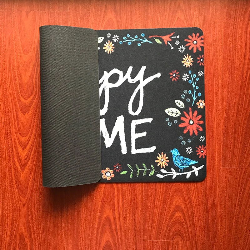 Забавный креативный коврик для вытирания ног входной двери милый домашний