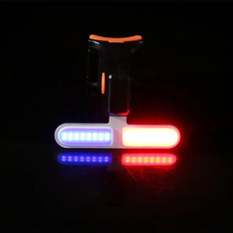 as showing Zacro, мульти-светильник, велосипедный светильник, USB зарядка, светодиодный велосипедный светильник, вспышка, задний велосипедный фонарь для горного велосипеда, подседельный штырь - Цвет: as showing