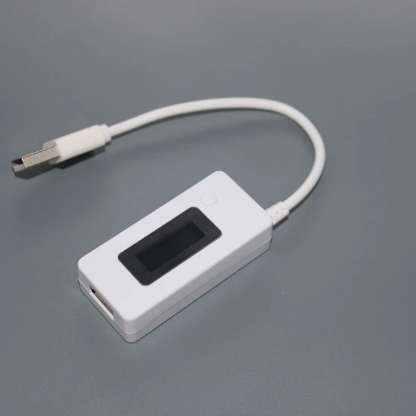 Миниатюрный USB тестер с ЖК дисплеем измеритель напряжения и тока для мобильных