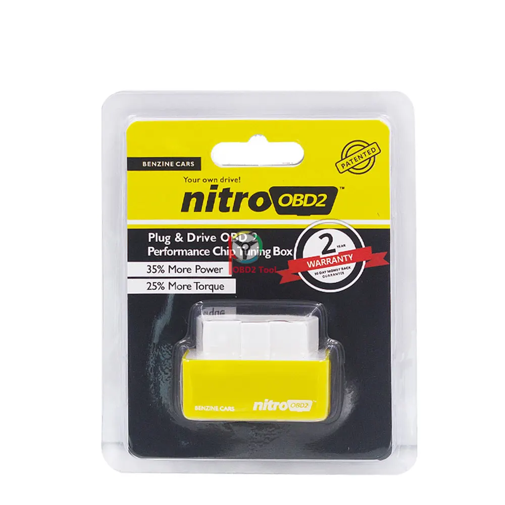 50 шт./лот Nitro OBD2 подключи и Драйв NitroOBD2 производительная микросхема Блок Настройки для дизельных автомобилей OBD 2 OBDII чип блок настройки