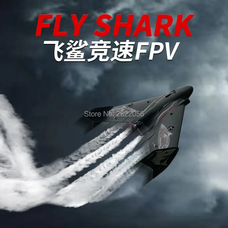 New EPP flying shark wing fast disassembly fixed wing high-speed crash resistant delta wing racing glider FPV enlarge