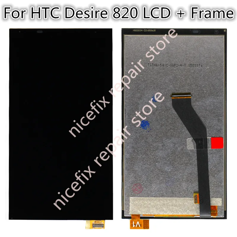 100% Протестировано для HTC Desire 820 D820 ЖК дисплей сенсорный экран дигитайзер сенсор
