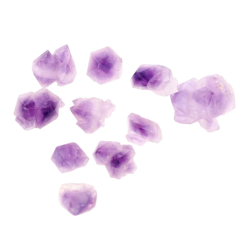 100 г натуральный аметист эритроточечный кристалл лечебный образец натуральные