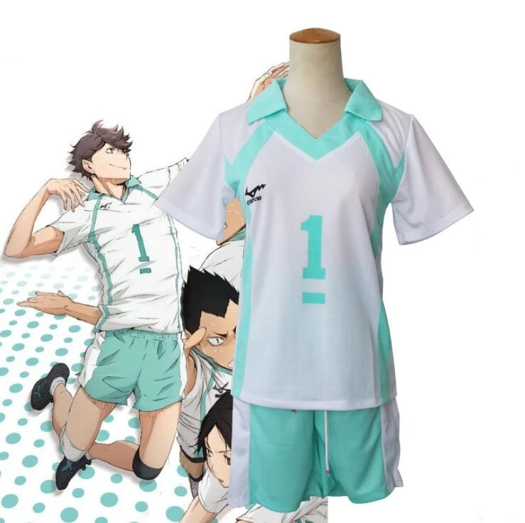 Новый Haikyuu! Спортивный костюм Aoba Johsai для школьной волейбольной команды Oikawa Tooru