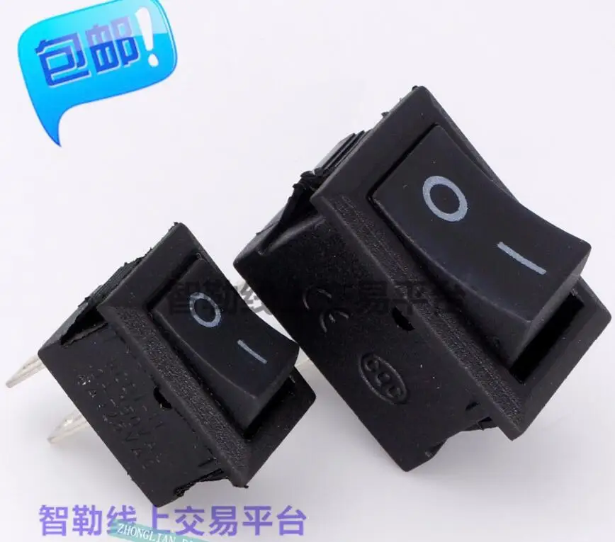 10 шт./лот A2 ship switch 117S 21*15 2 pin 2 XL601 6A KCD11 250V