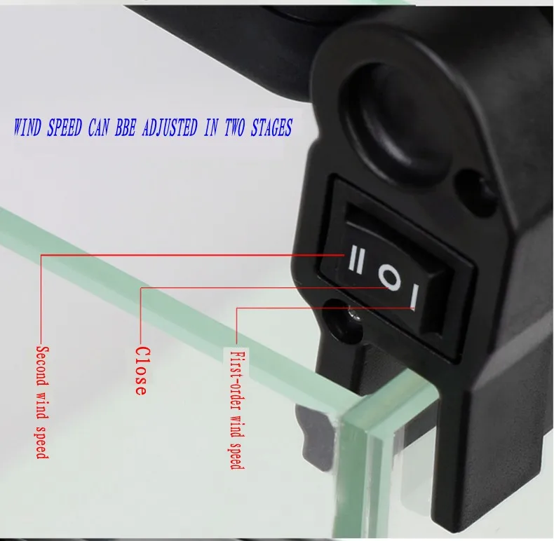 CL аквариум охлаждающий вентилятор Плавная Регулируемая скорость 1/2/3/4
