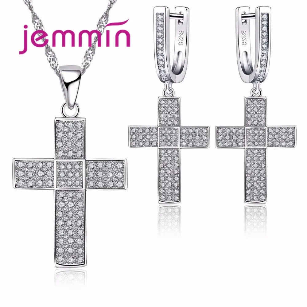 Женские модные серьги с кристаллами набор подвесных ожерелий для свадьбы