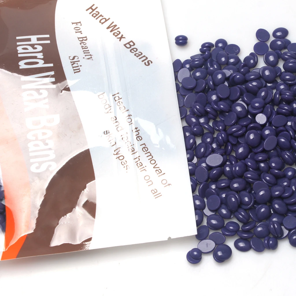 No Strip Body Depilatory Hair Cleaner Hot Film Wax Beads Waxing Removal Beans 2x300g (Lavender) | Красота и здоровье
