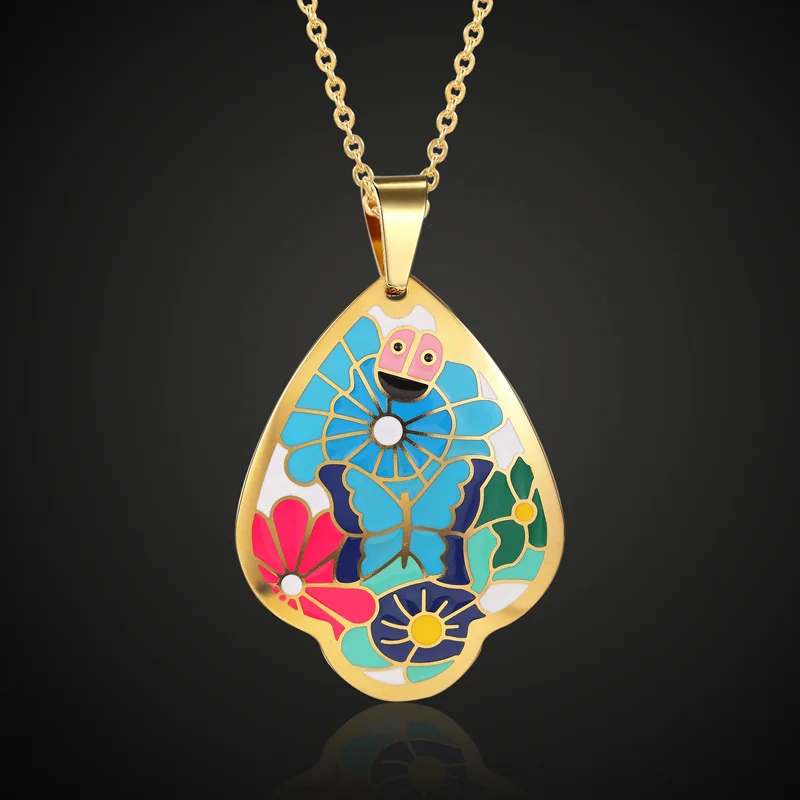 Комплект из колье и серёг нержавеющей стали|jewelry sets for women|necklace setstainless steel jewelry set |