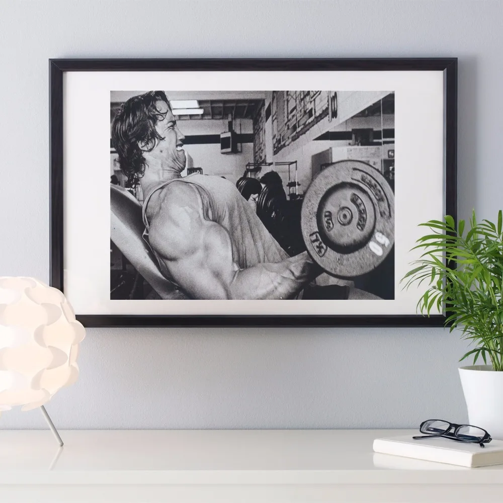 

Schwarzenegger Bodybuilding Canvas Art Print Painting Poster Wall Picture For Living Room Home Decorative Bedroom Decor No Frame