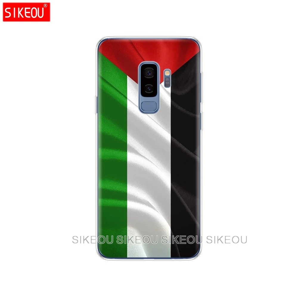 silicone case for Samsung Galaxy S9 S8 S7 S6 edge S5 S4 S3 PLUS phone cover Palestinian Flags | Мобильные телефоны и